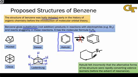 13.2 The Structure of Benzene .